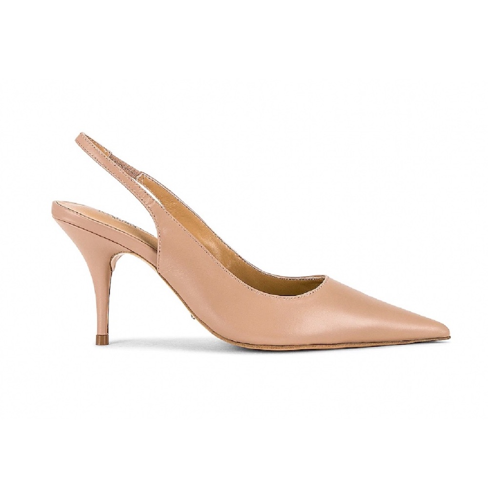 REVOLVE Tony Bianco “Hayes” slingback heel in nude leather size 7 1/2